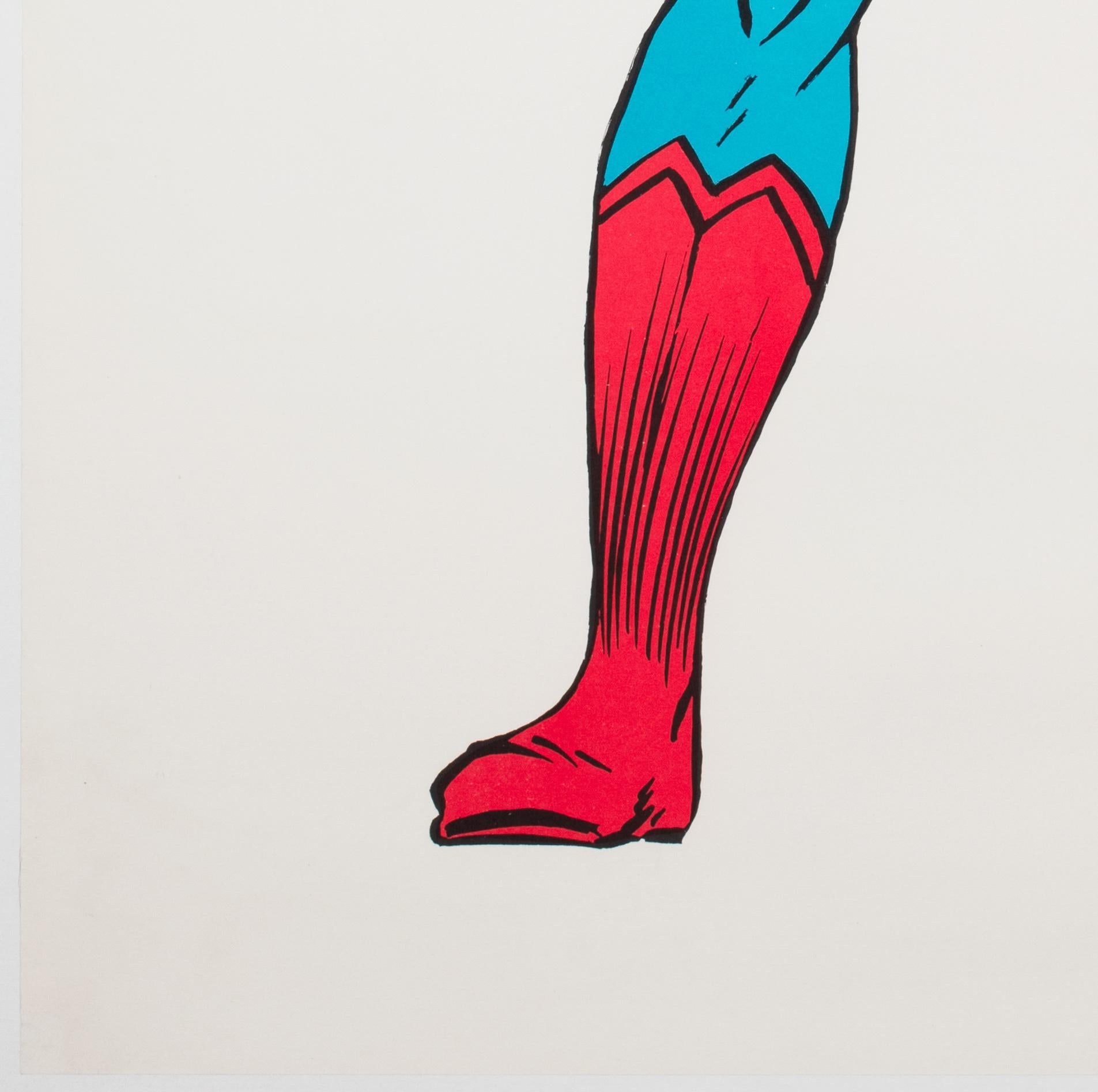 Superman, Vintage 1966, US-Poster, Superman im Angebot 1