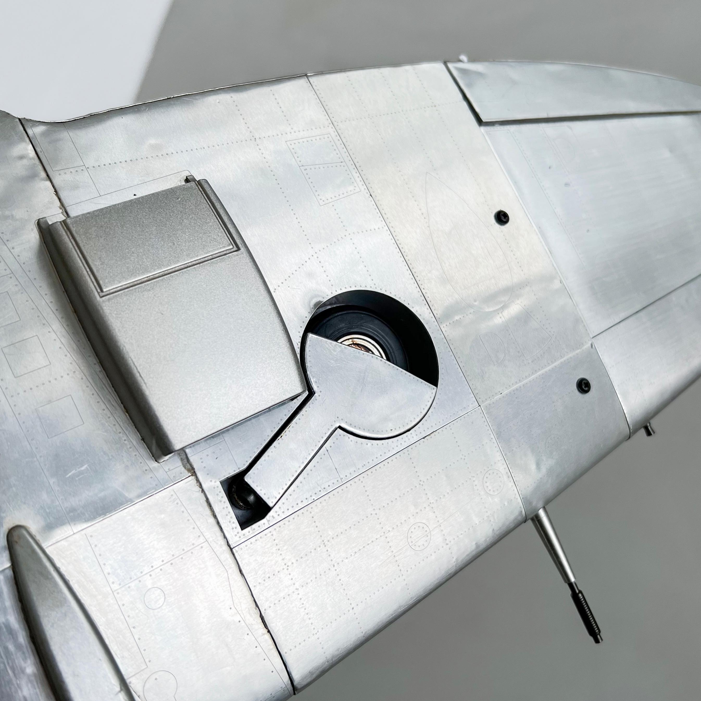 Dekoratives Supermarin-Spitzenfeuer-Flugzeug-Modell in großem Maßstab, großformatig, sehr detailliert im Angebot 1