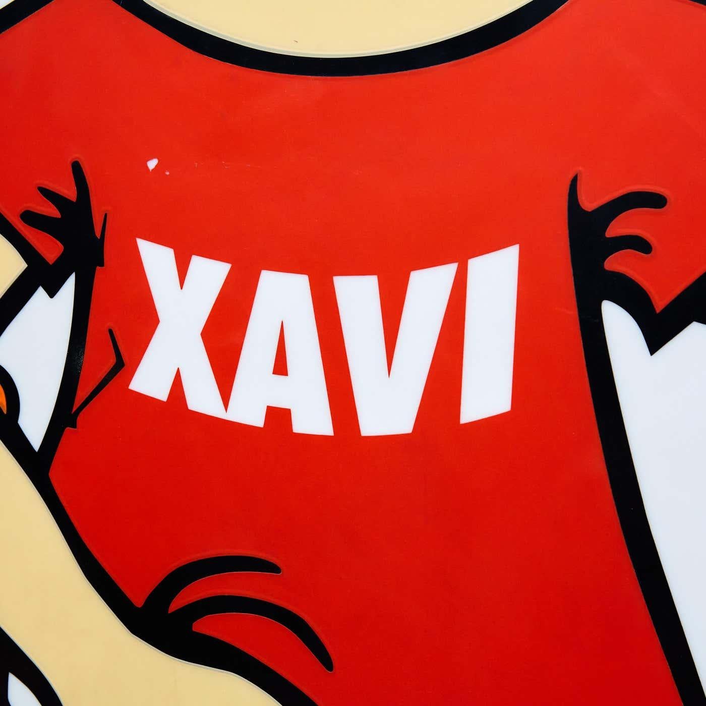 Supermarket Light Sign 'Xavi S'agaro', circa 1970 For Sale 1