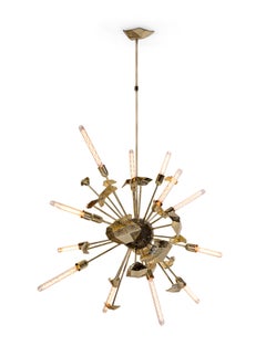 Supernova Chandelier - Hand Made Cast Brass & Metal Foundry - Boca do Lobo
