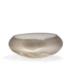 Supernova I Silber-Rauch M-Schale + Vase von Eloa