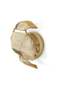 Supernova Sconce in Gold-Plated Casted Brass