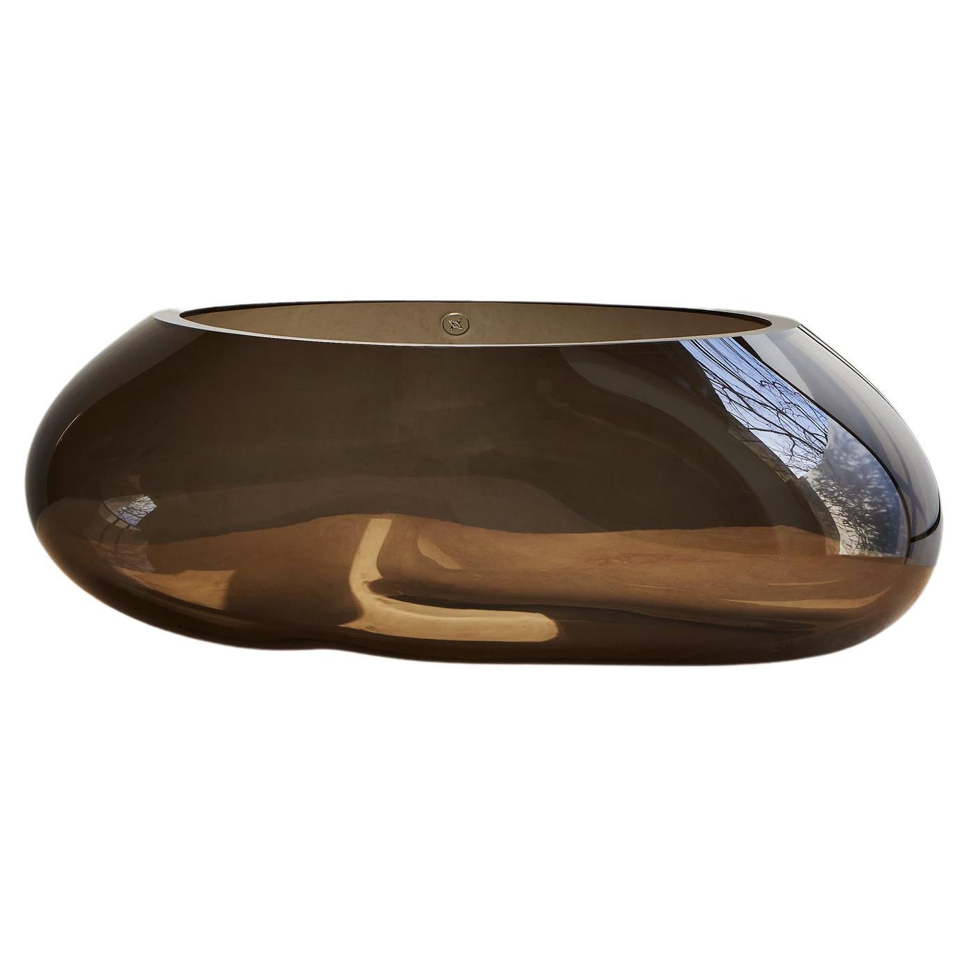 Vase von Supernova, mundgeblasenes Muranoglas, in verschiedenen Farben erhältlich, Größe S