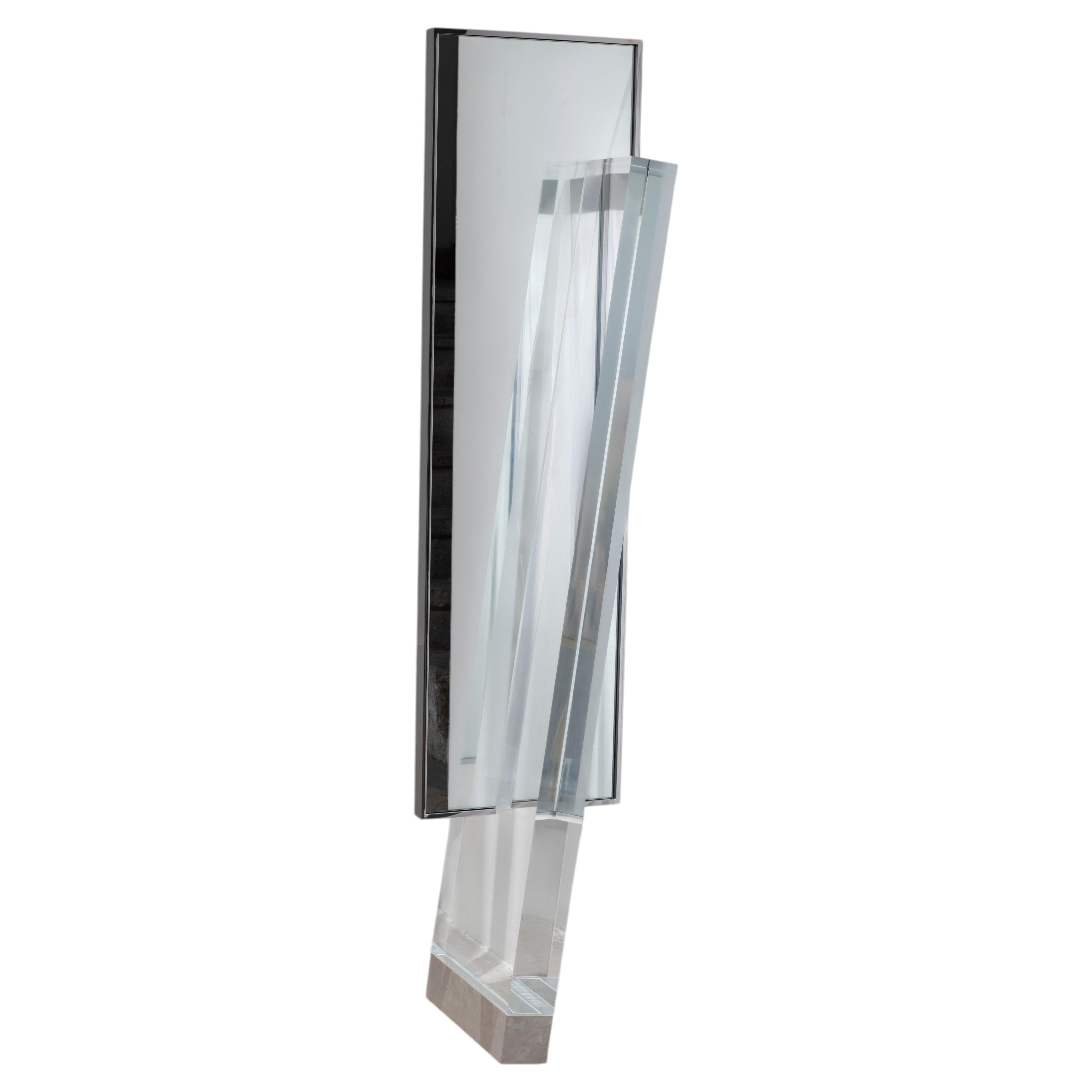 Specchio in acrilico Superpose, design contemporaneo, prodotto in Turchia