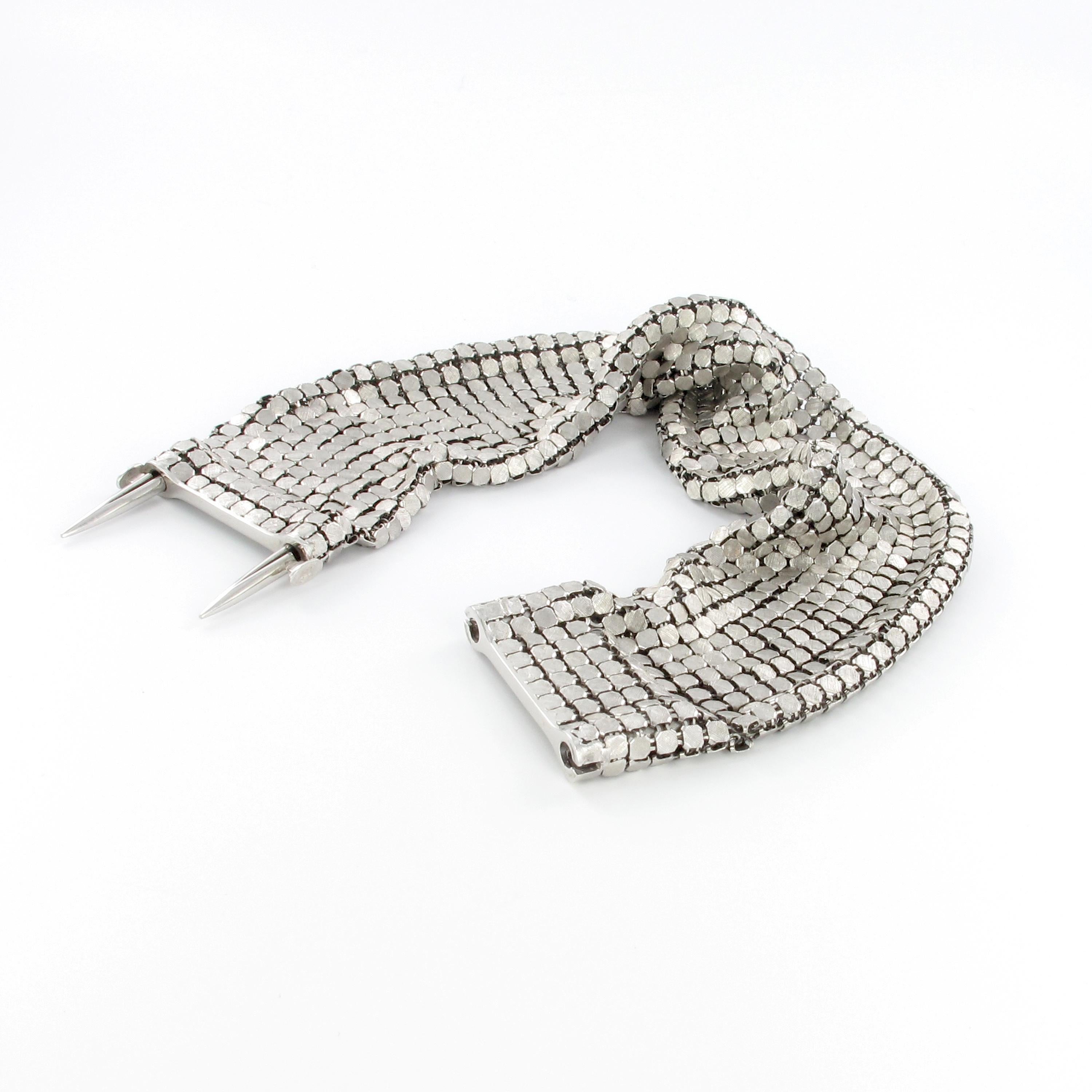 Supersoft Bracelet in 18 Karat White Gold 4