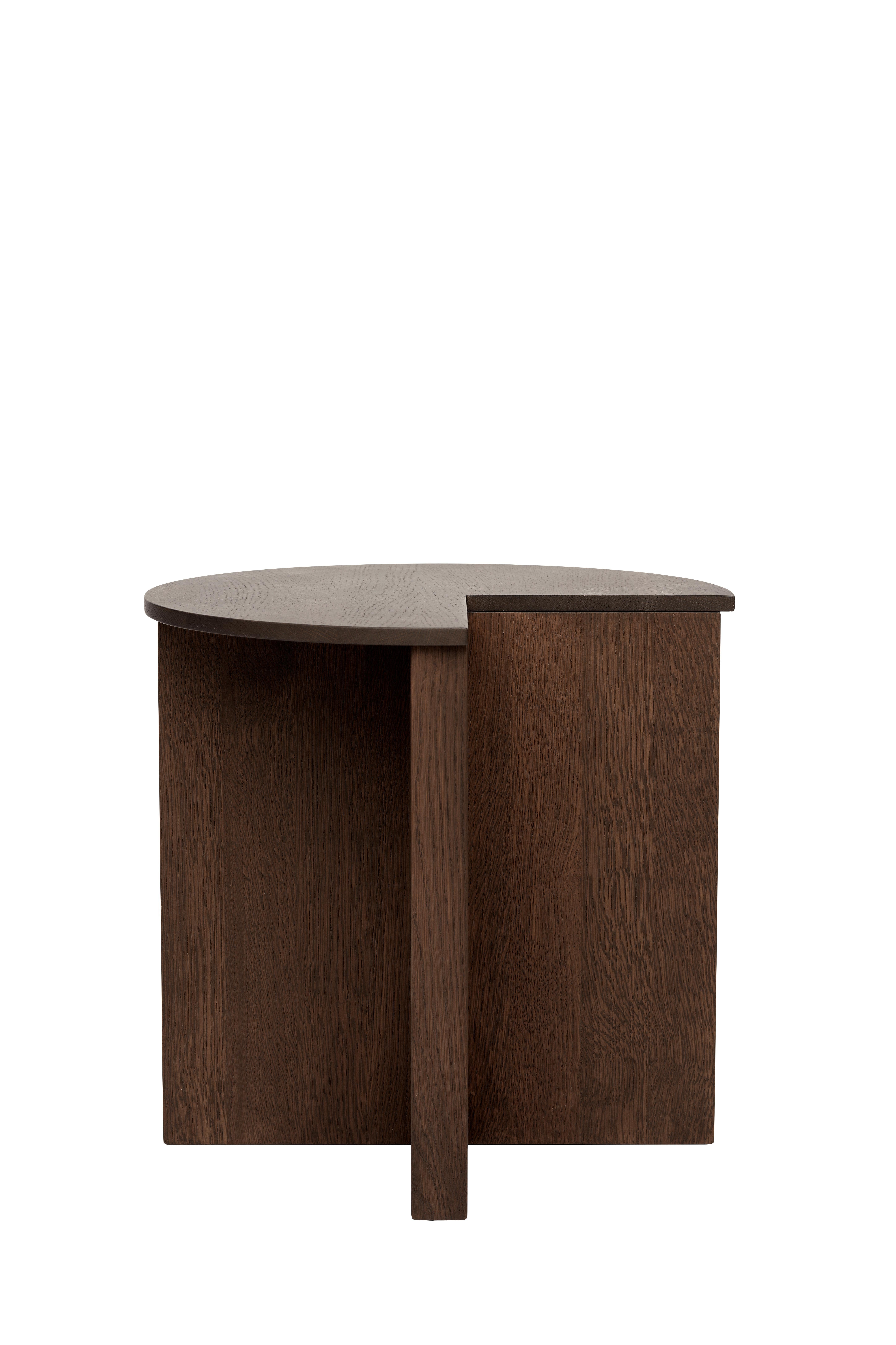 Supersolid Object 2, Side Table by Fogia, Oak For Sale 3