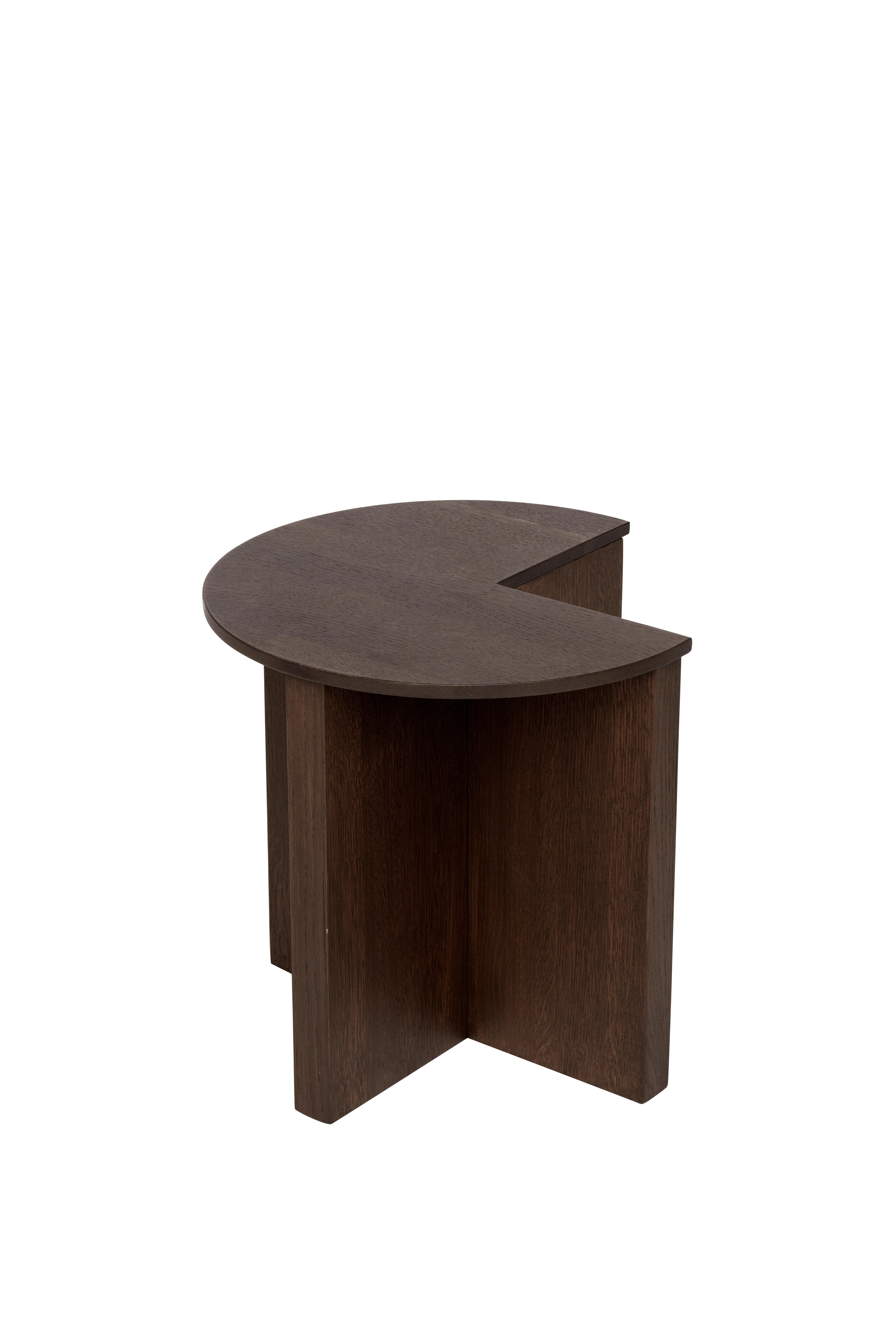 Supersolid Object 2, Side Table by Fogia, Oak For Sale 2