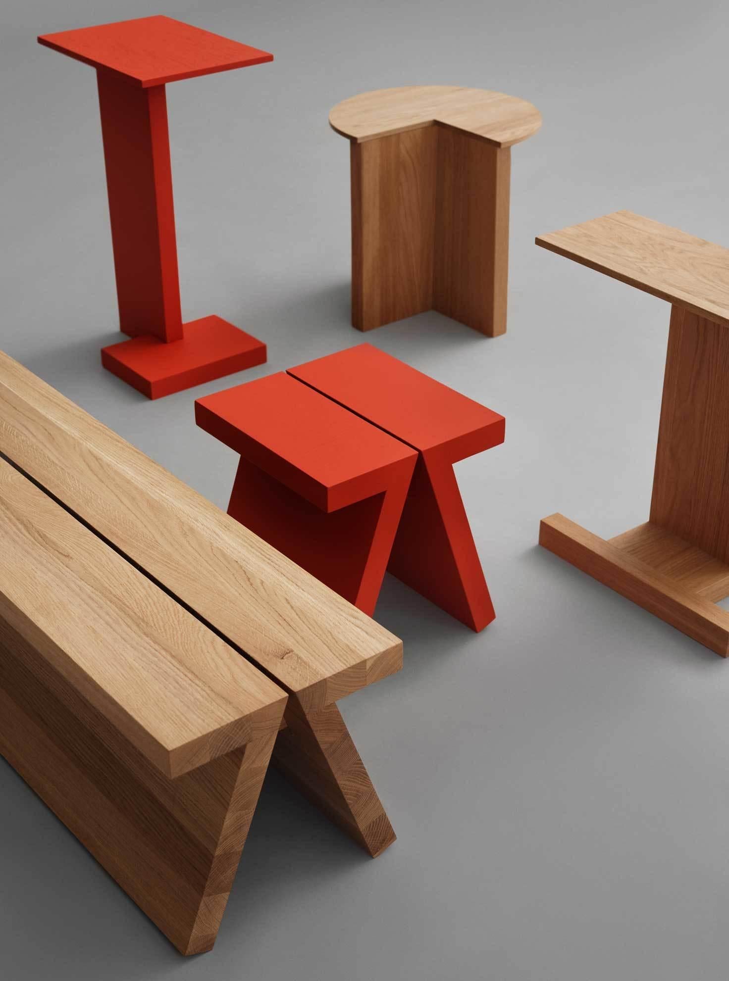 Banc en chêne Supersolid Object 3 de Fogia en vente 8