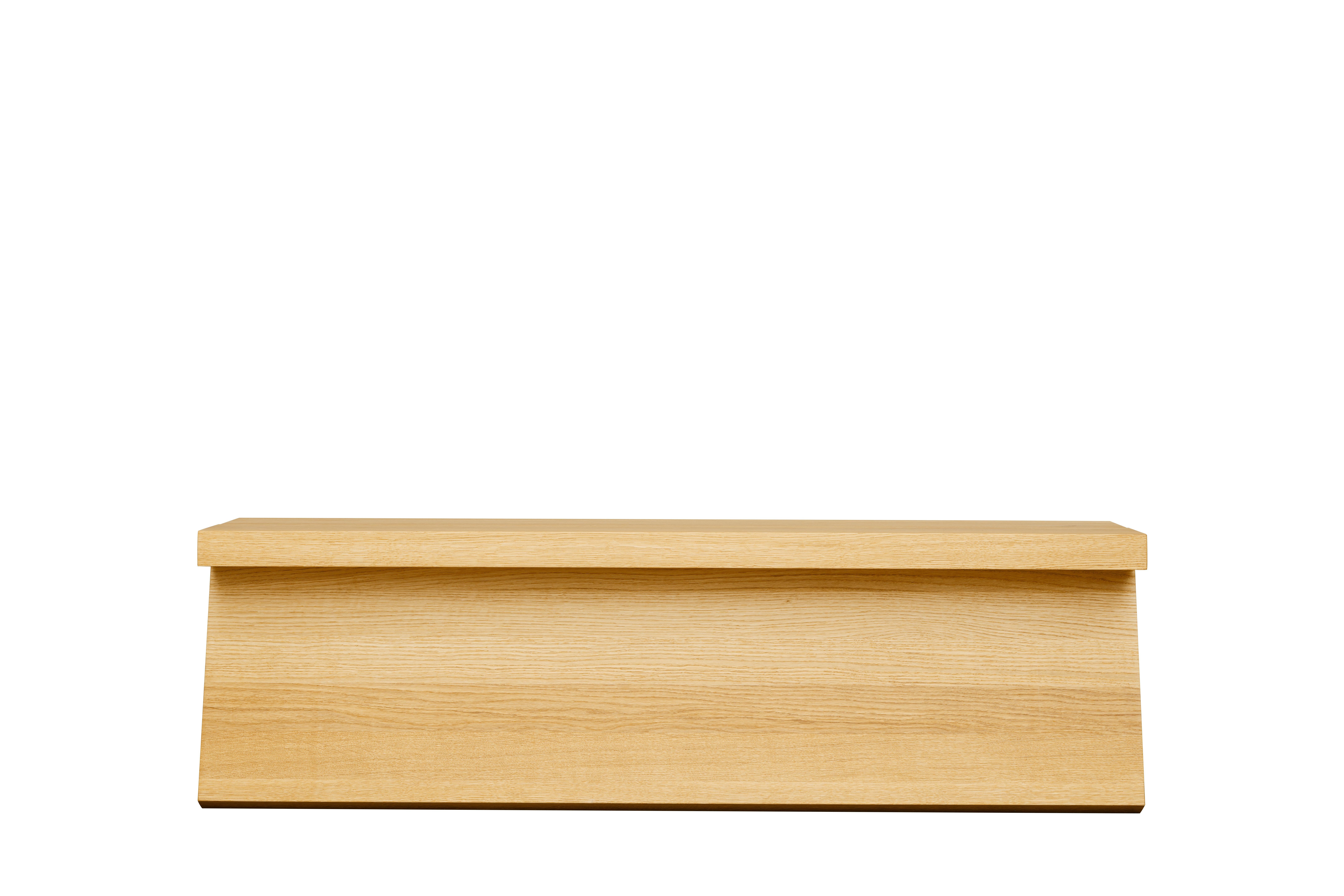 Supersolid Object 3, Wooden Bench by Fogia, Oak In New Condition For Sale In Paris, FR