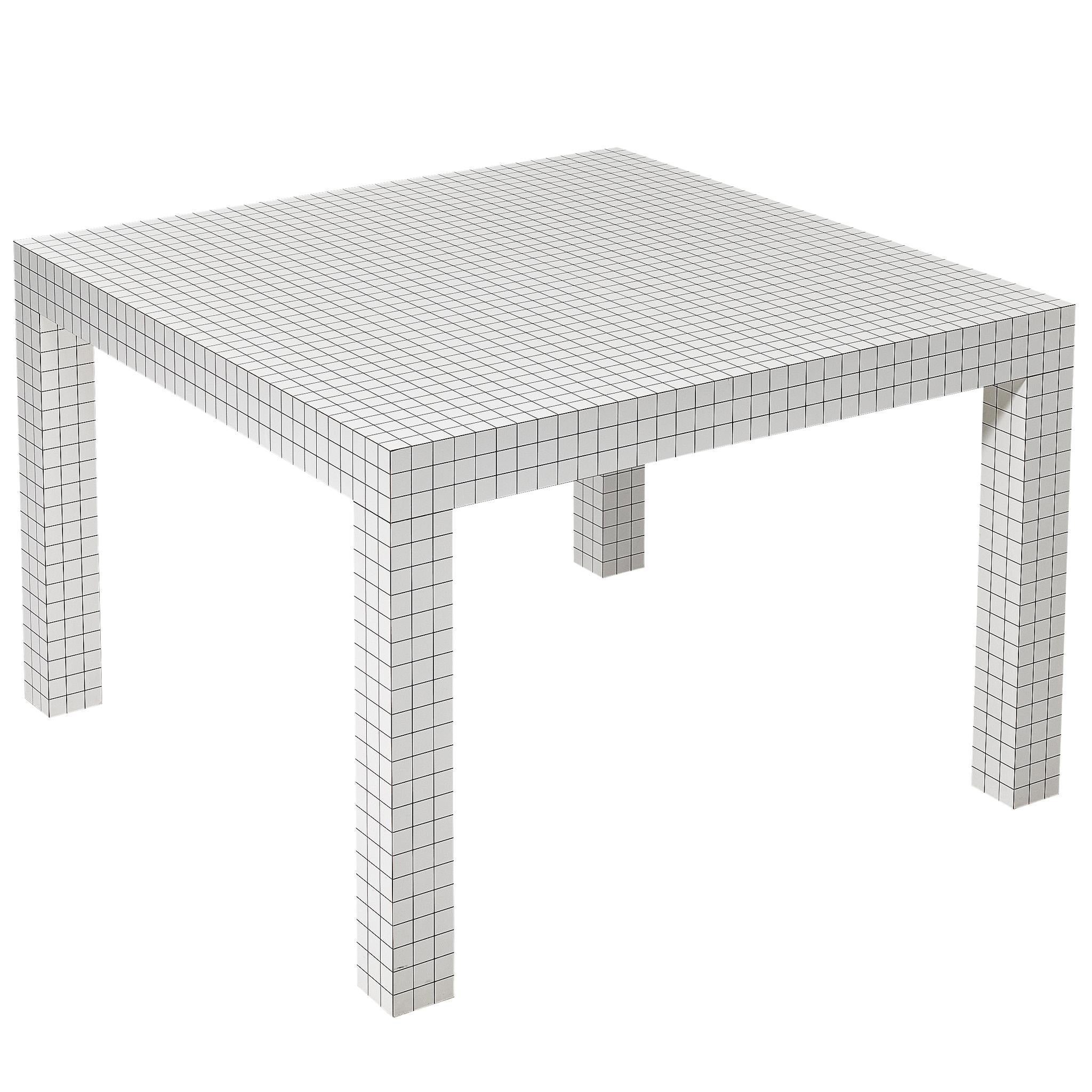 Superstudio for Zanotta 'Quaderna' Square Table For Sale