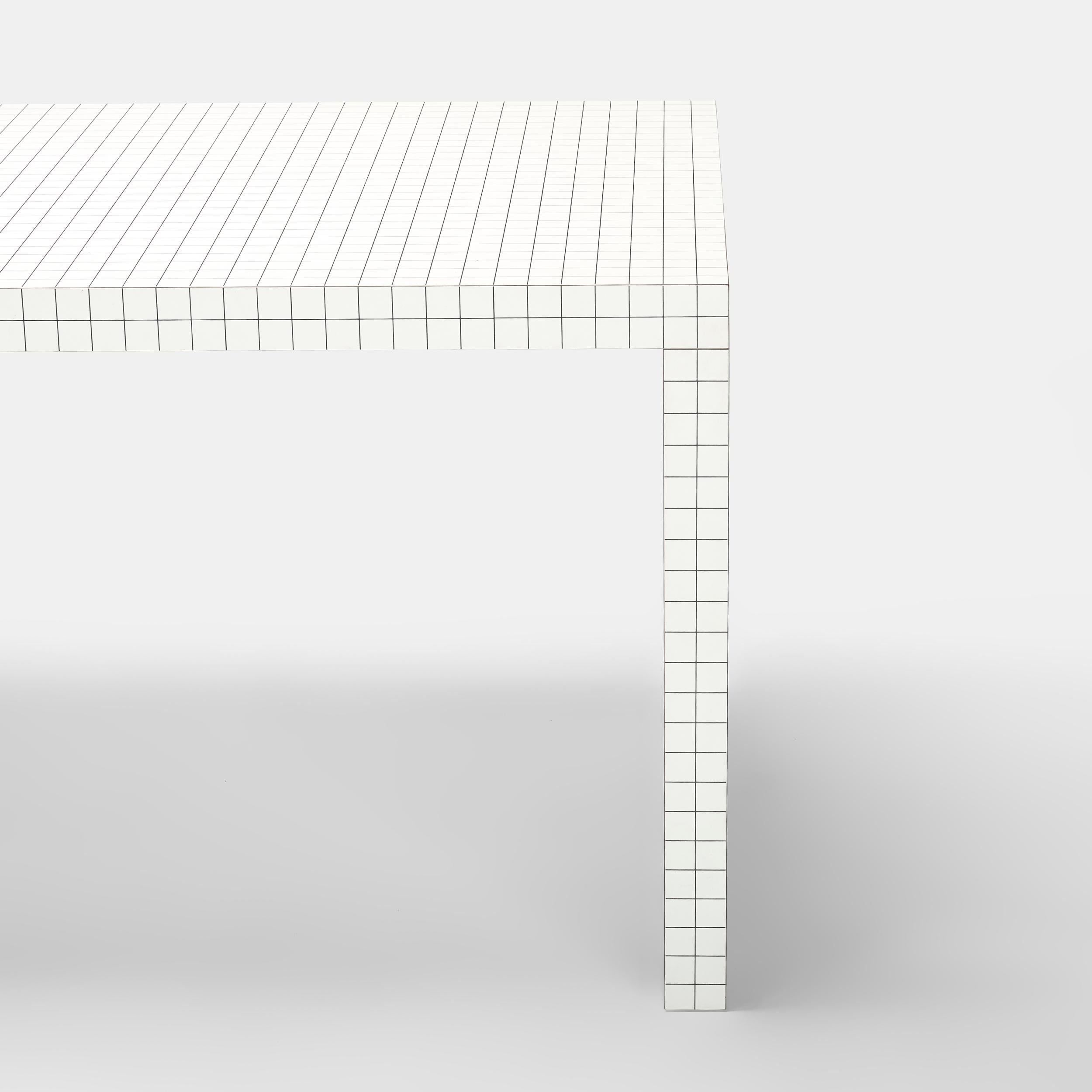 Mid-Century Modern Superstudio Quaderna 2830 desk or table for Zanotta Italy, 1970 For Sale