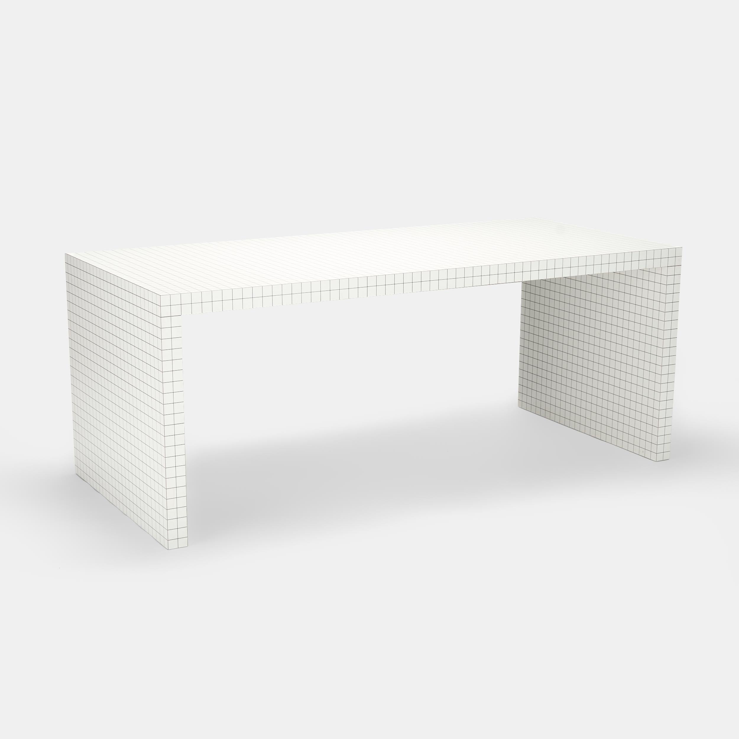 Italian Superstudio Quaderna 2830 desk or table for Zanotta Italy, 1970 For Sale