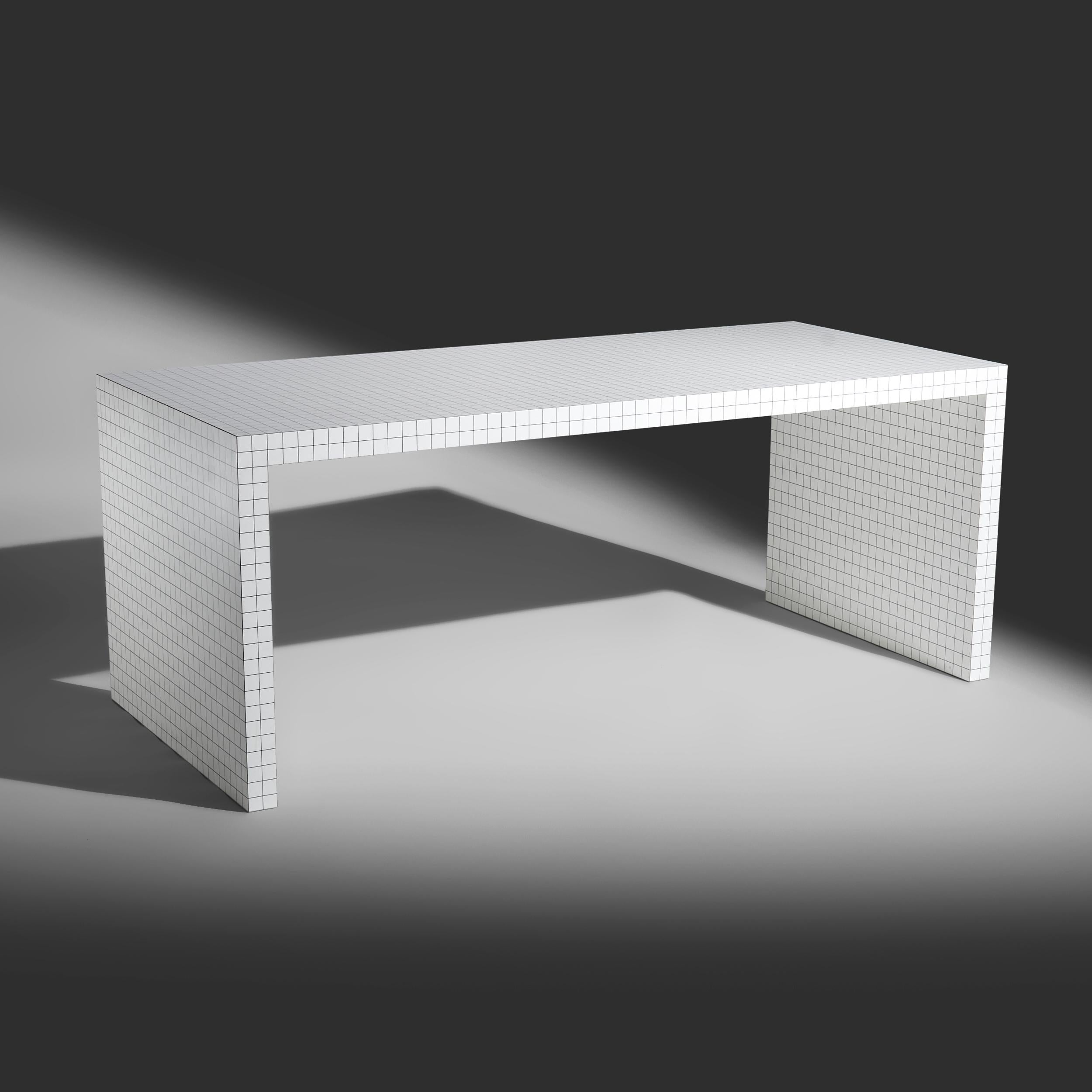 Superstudio Quaderna 2830 desk or table for Zanotta Italy, 1970 In Excellent Condition For Sale In Skokie, IL