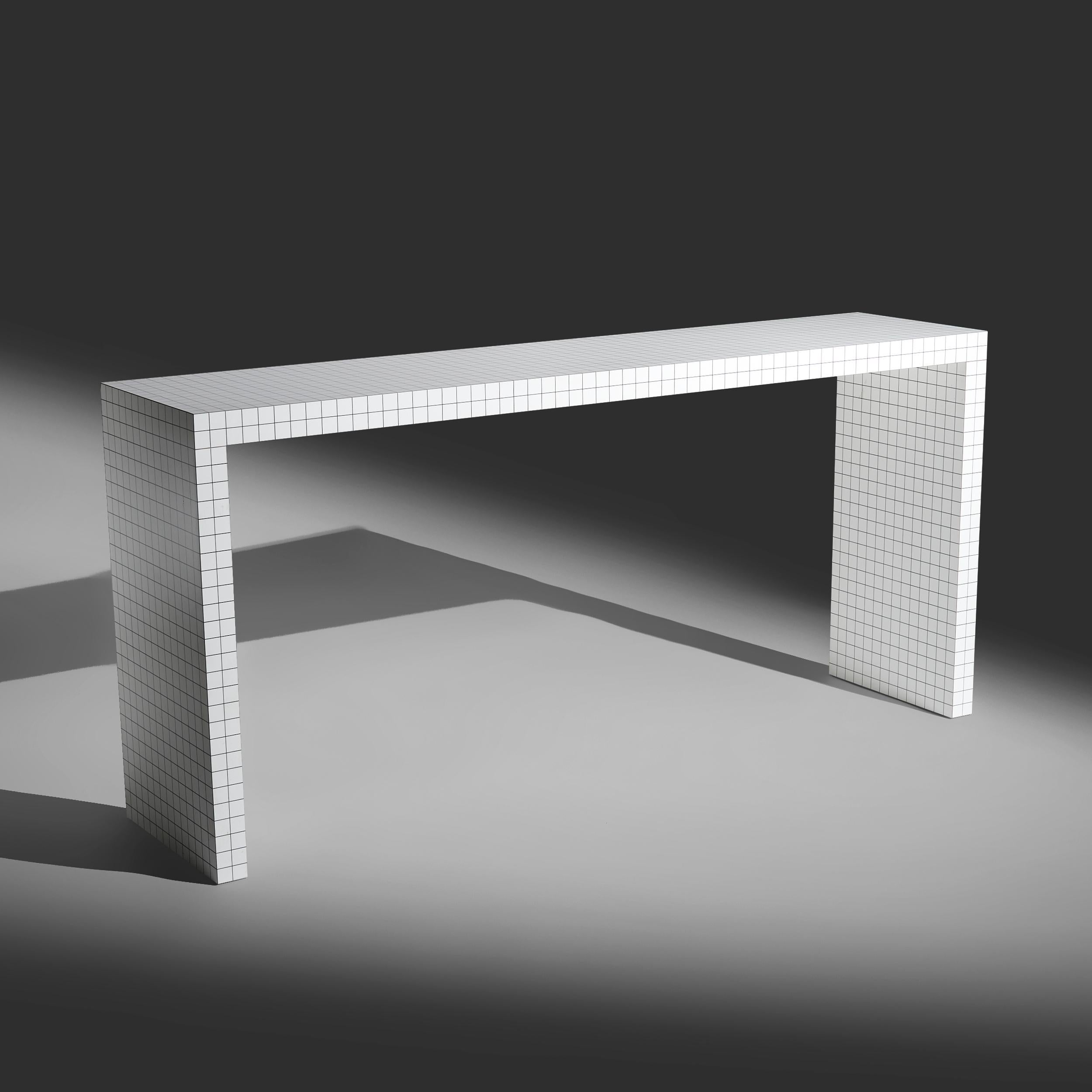 Mid-Century Modern Console Quaderna de Superstudio pour Zanotta Italie, 1970 en vente