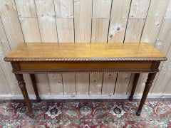 Support console – Louis XVI style – Varnished carved wood – Early 20th century