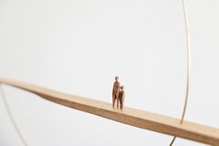 SUPRA, Mid-Century Style Wooden Hanging Mobile