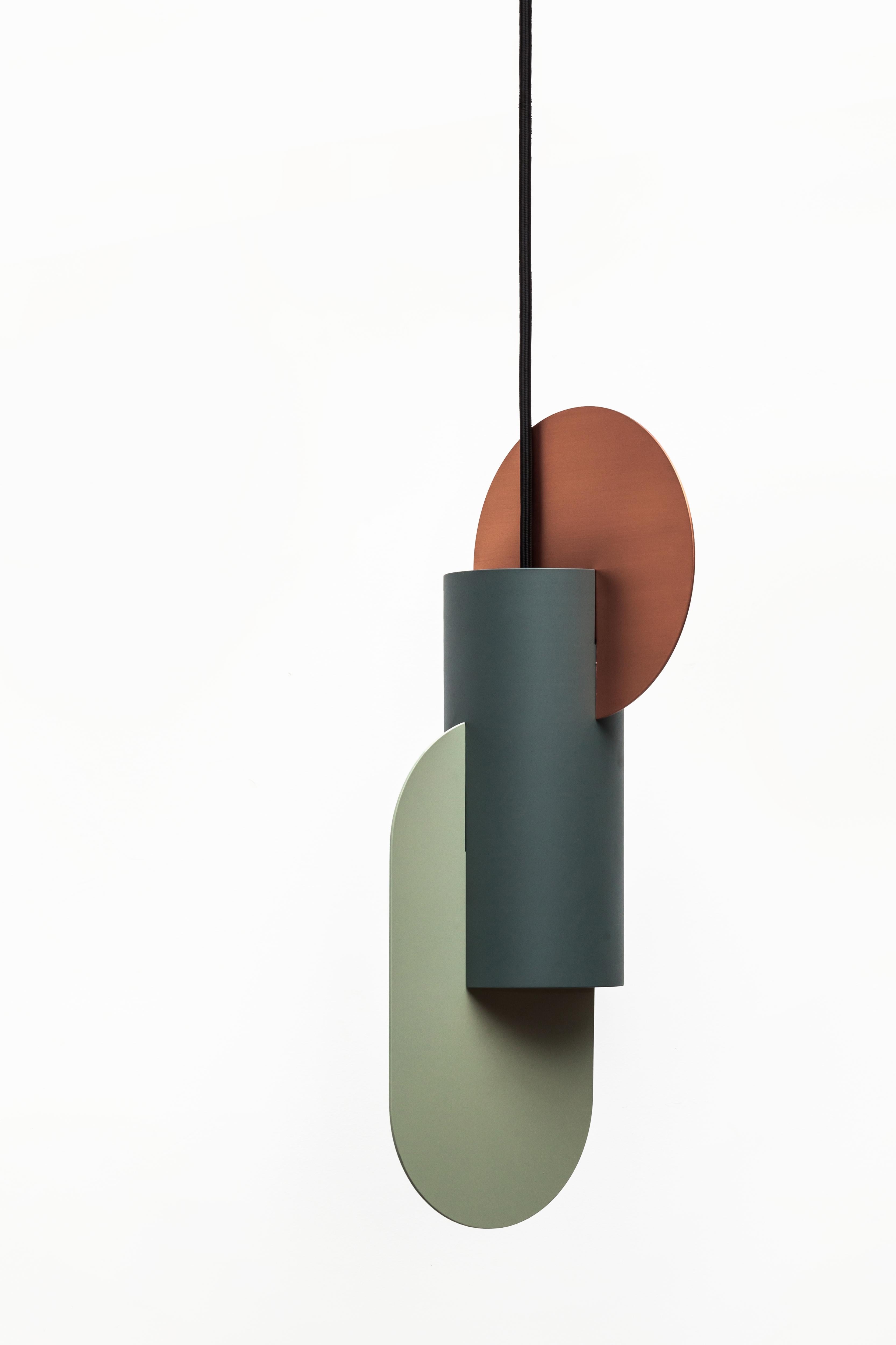 Moderno Lampada a sospensione Suprematic Three CS1 di NOOM in vendita