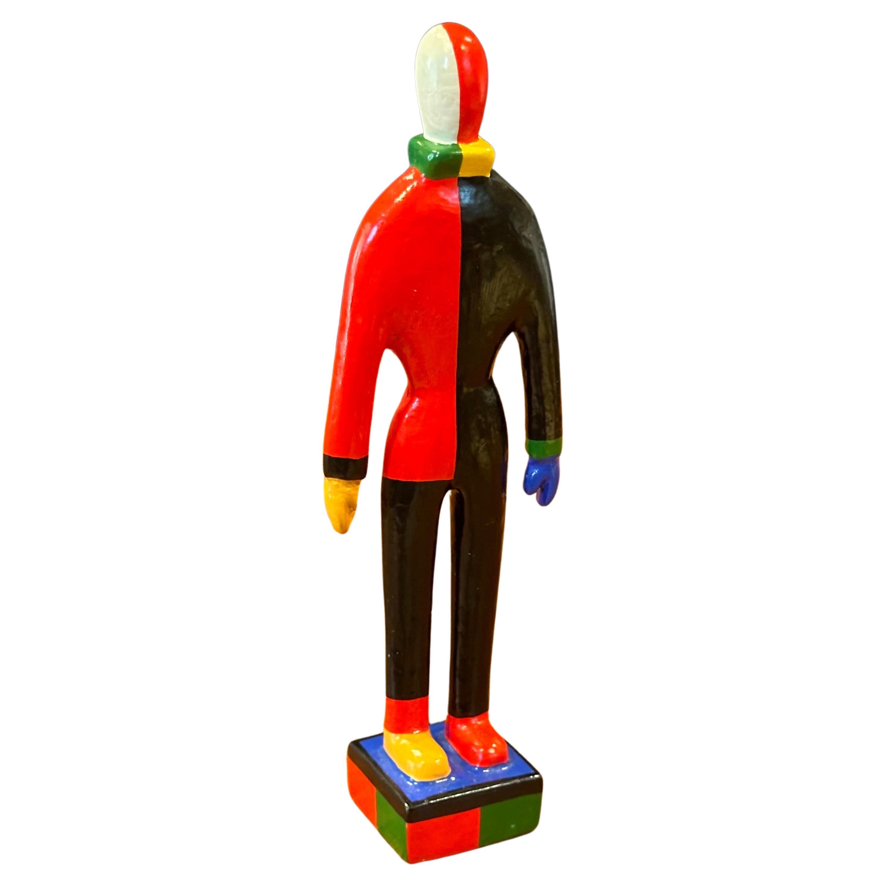 "Suprematism Contour Of Sportsmen" Figure by Kazimir Malevich Guggenheim Museum 