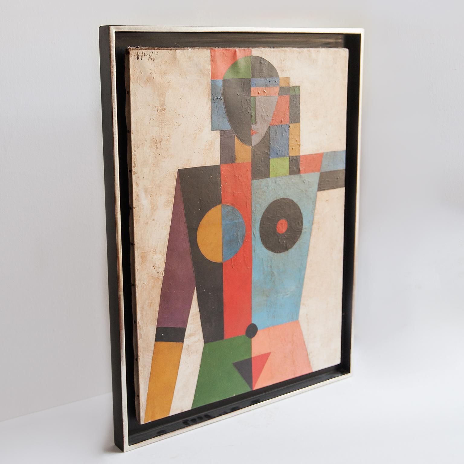 Bauhaus Suprematism Woman Painting Ukraine For Sale