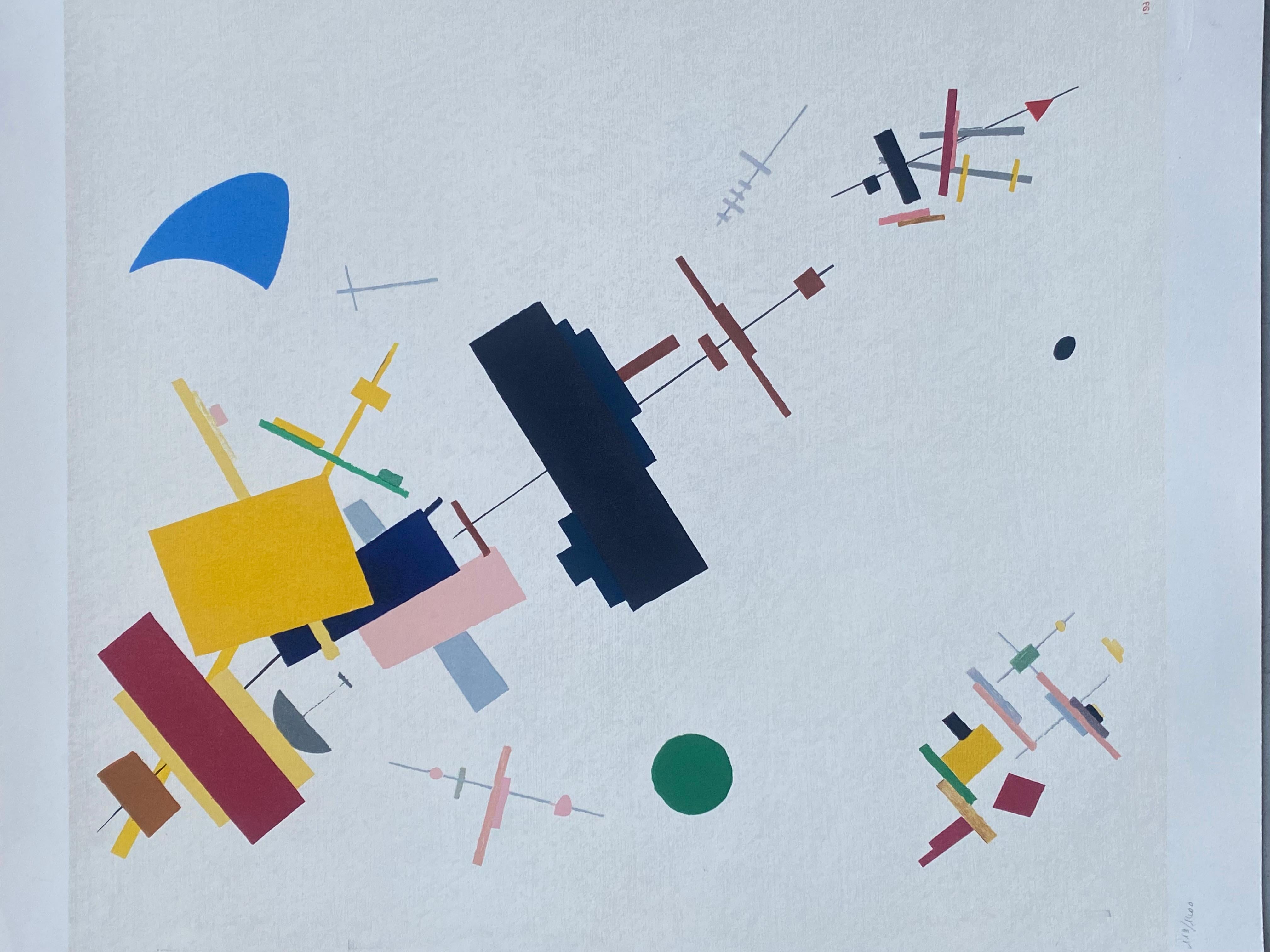 Composition suprématiste de Kazimir Malevich Bon état à Saint ouen, FR
