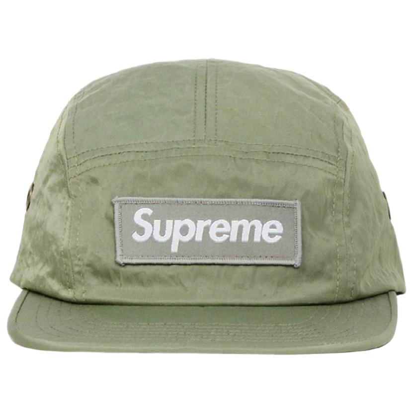 Supreme Green Logo Camp Hat