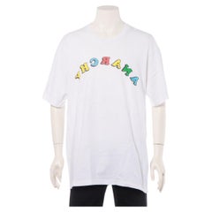 Supreme Jamie Reid Anarchy T-Shirt aus Baumwolle und Tee in Weiß