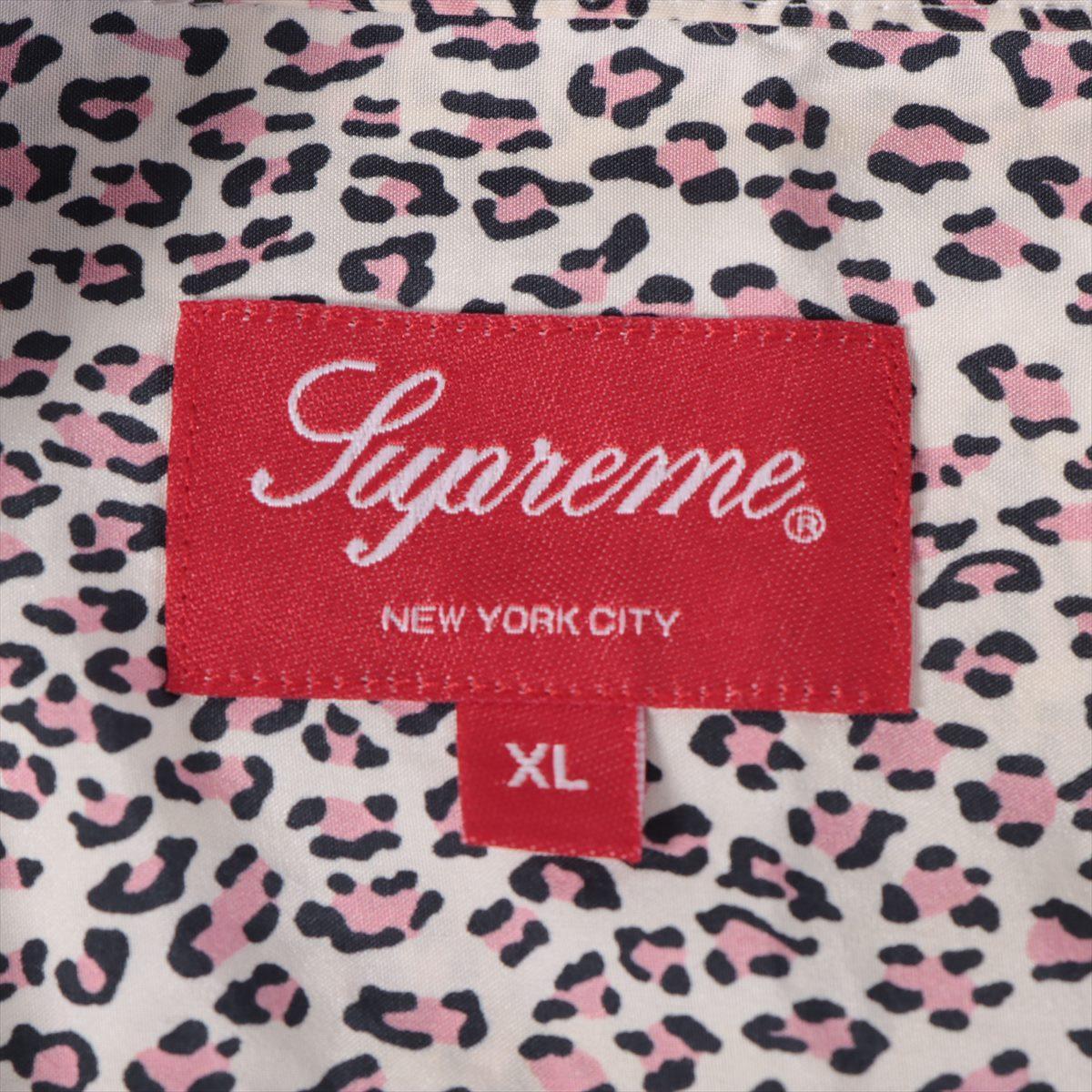 Supreme Leopard Silk Short Sleeve Shirt 2