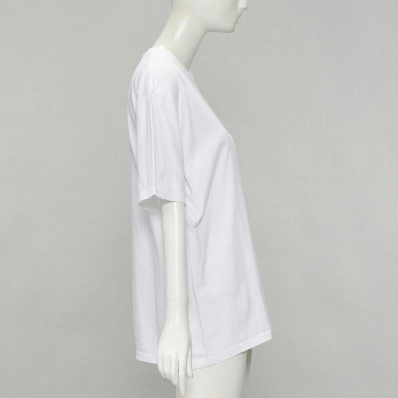 SUPREME Murakami Relief Fund floral box logo white cotton tshirt M In Excellent Condition In Hong Kong, NT