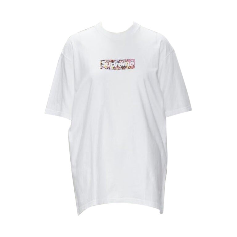Camiseta SUPREME Murakami Relief Fund white cotton tshirt M en venta