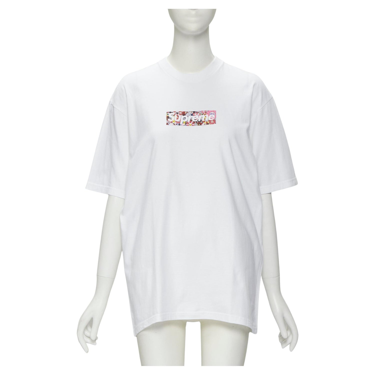 Supreme Bullet Hole Box Logo Tee T-Shirt White Sz Large for Sale