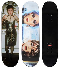 Supreme Nan Goldin Kim in Rhinestones skateboard deck 