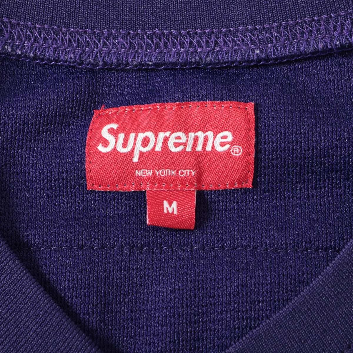 Maglietta da calcio Supreme in poliestere viola in vendita 1