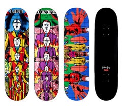 Set von 3 Skateboard-Decks von Gilbert & George Supreme (Gilbert & George Bilder)