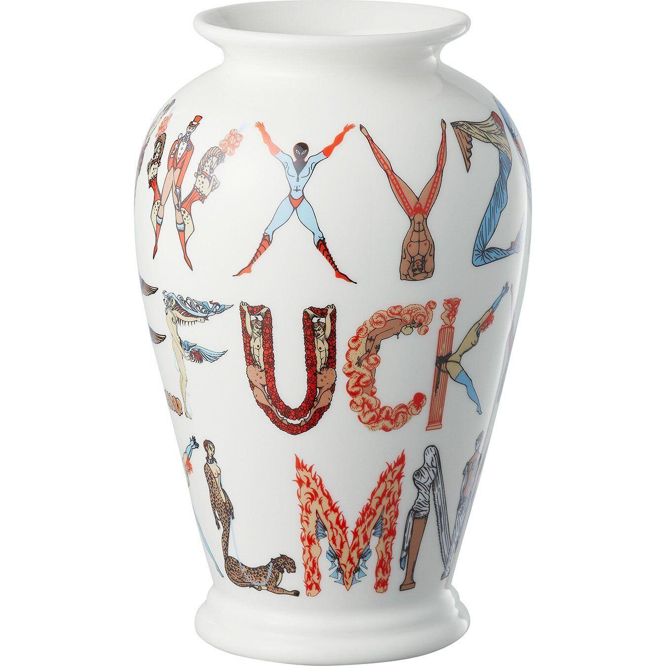 ABC "Fuck" Discontinued Ceramic Circus Vase Limited Release from 2018 - Sculpture by Supreme