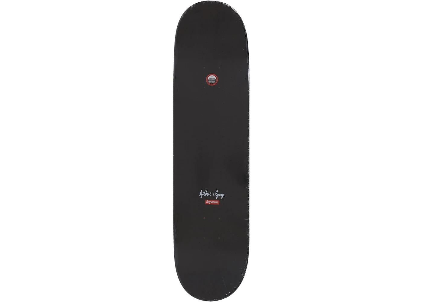 Skateboard Supreme x Gilbert & George DEATH en vente 1