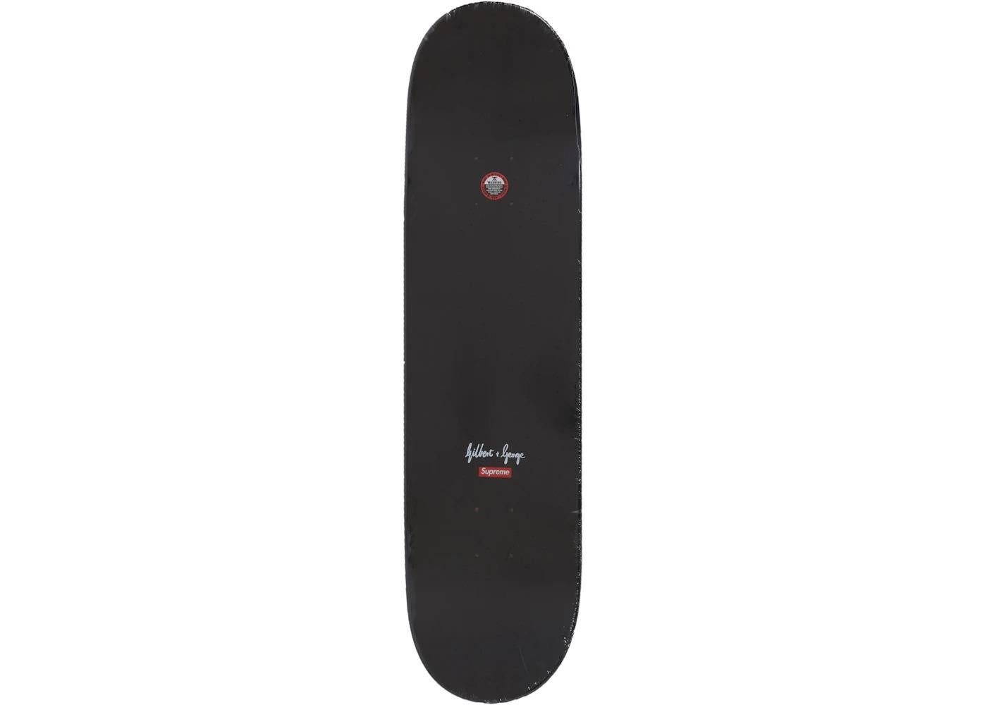Supreme x Gilbert & George - skate deck ouvert en vente 1