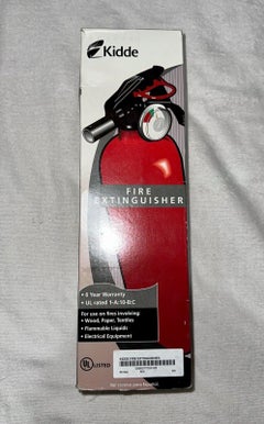 Kidde for Supreme Functioning Fire Extinguisher
