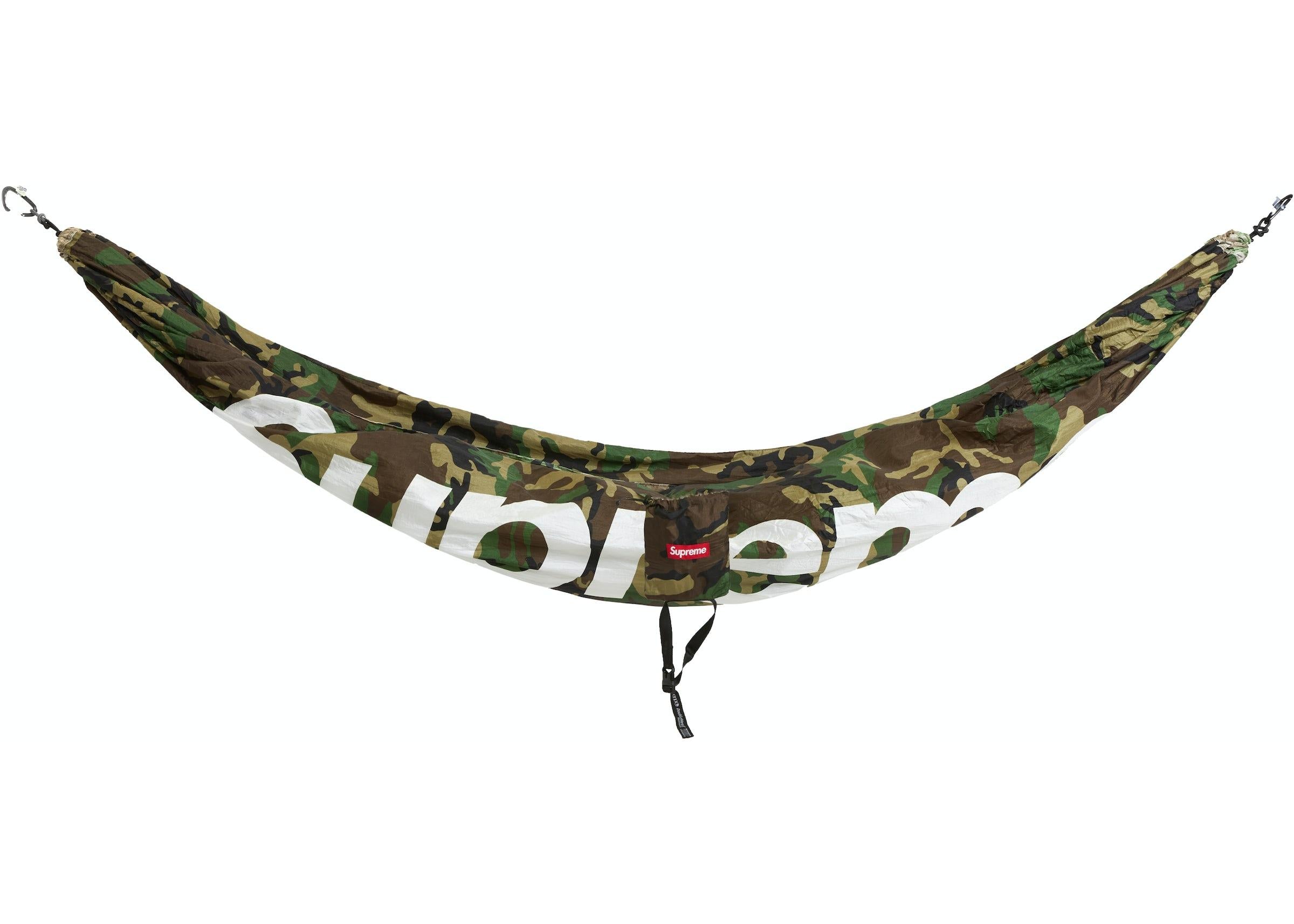 Hamaca ENO DoubleNest de camuflaje bosque de Supreme en venta 1