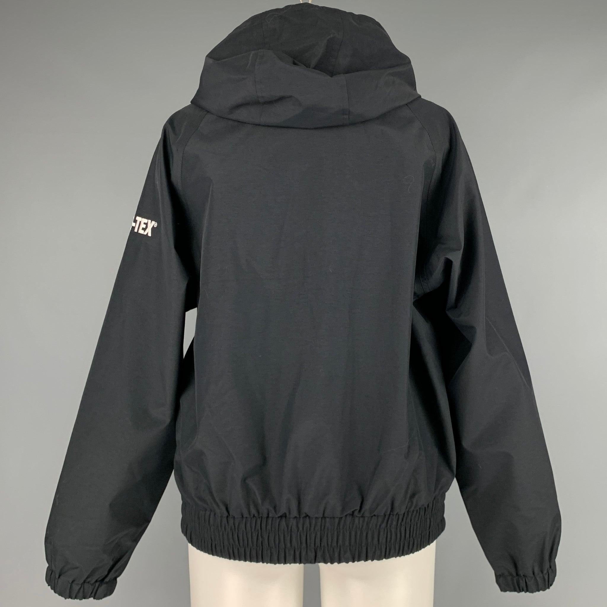 Women's SUPREME Size S Black Nylon Windbreaker Jacket For Sale