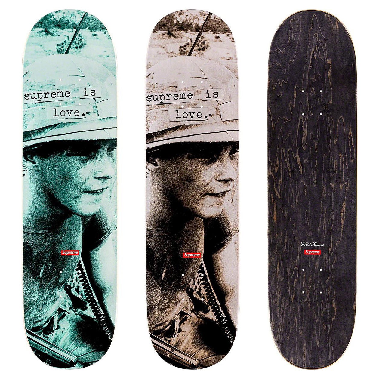 Juego de 2 tablas de monopatín Supreme (Supreme New York) en venta