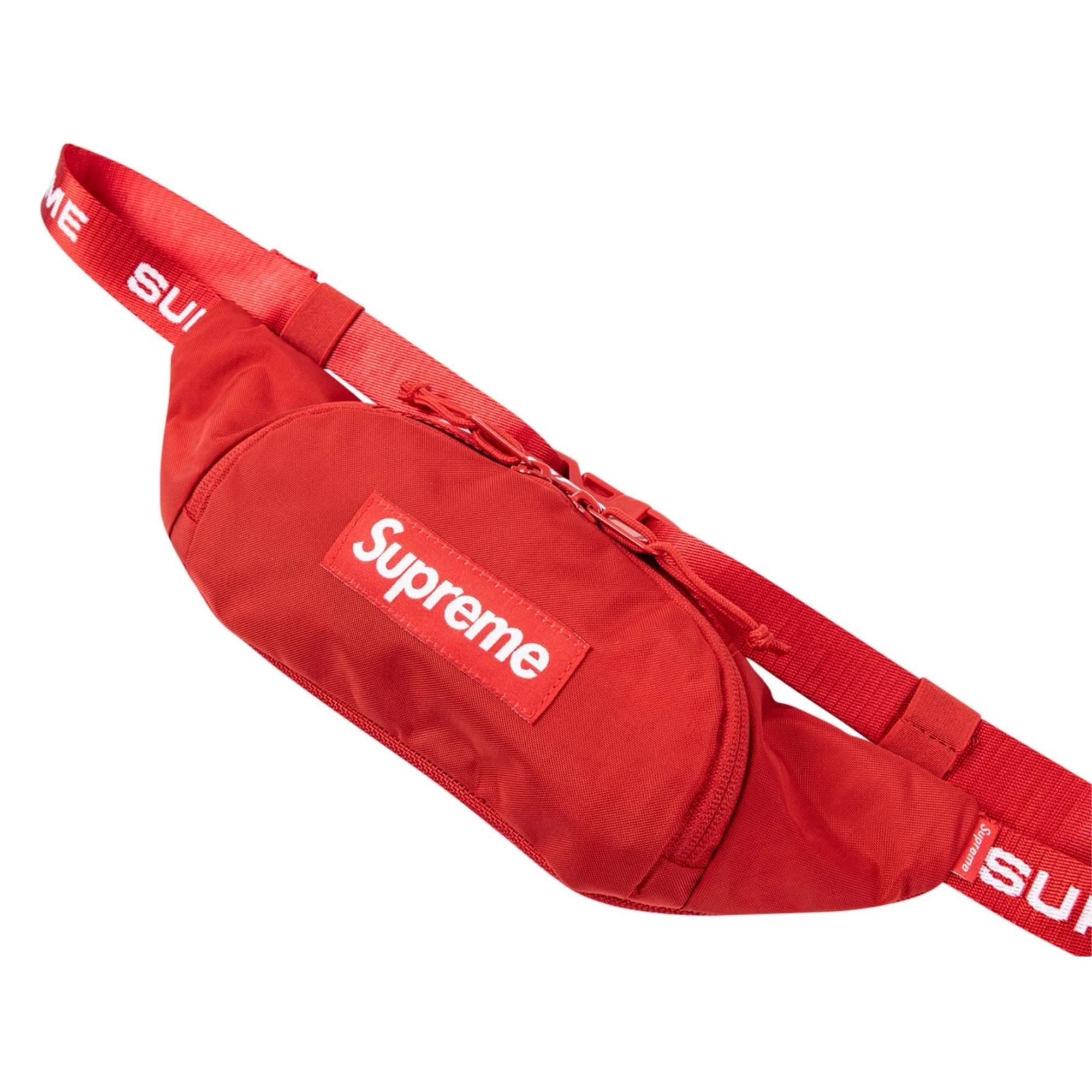 Supreme Small Logo Red Waist Bag 1