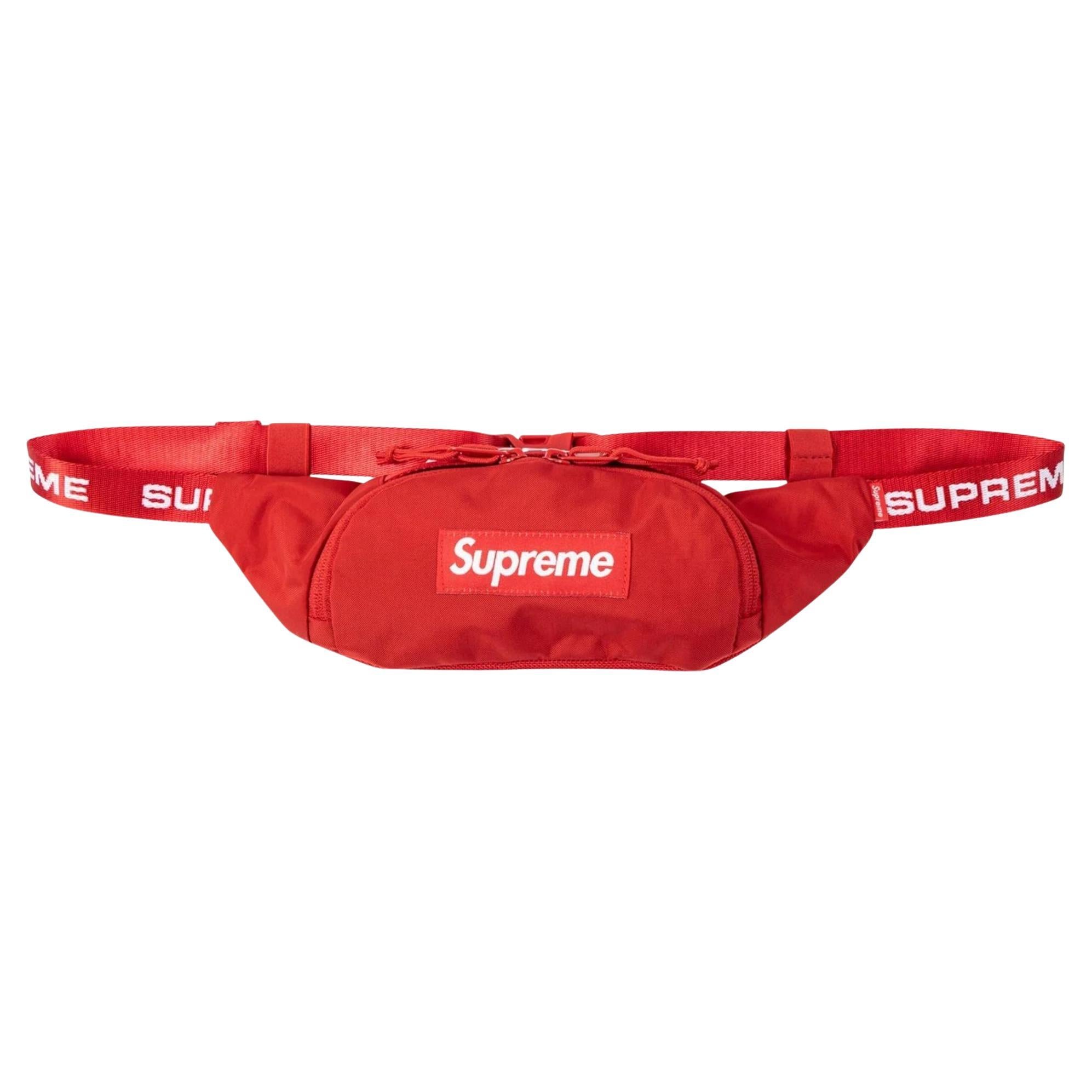 Supreme Small Logo Red Waist Bag