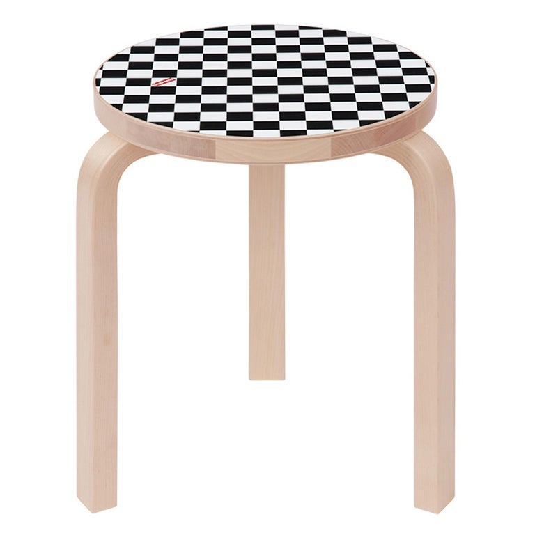 Supreme x Artek Stool 60, New Old Stock/New In Box at 1stDibs