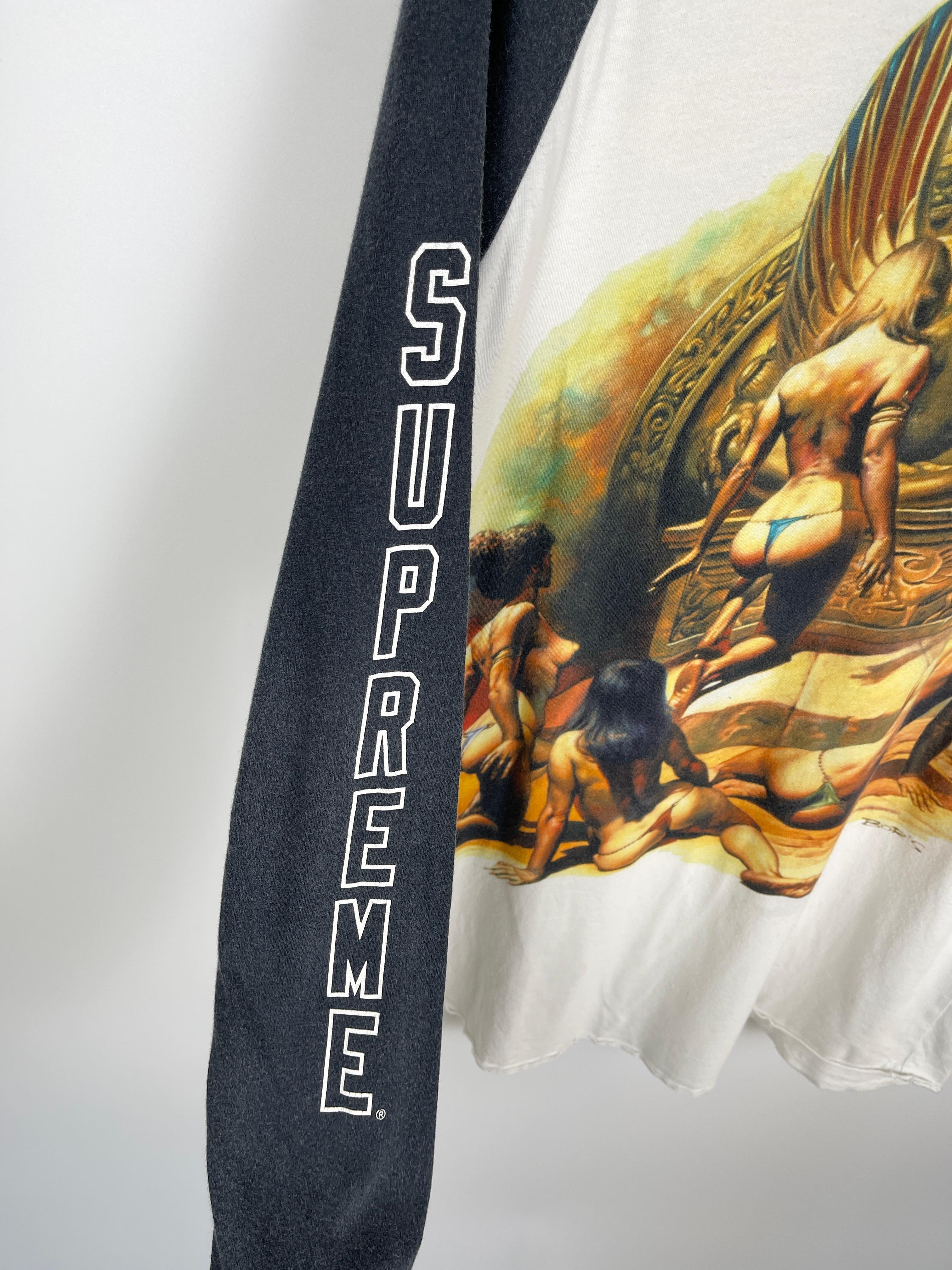 Supreme x Boris Vallejo Slave Raglan T-Shirt For Sale 2
