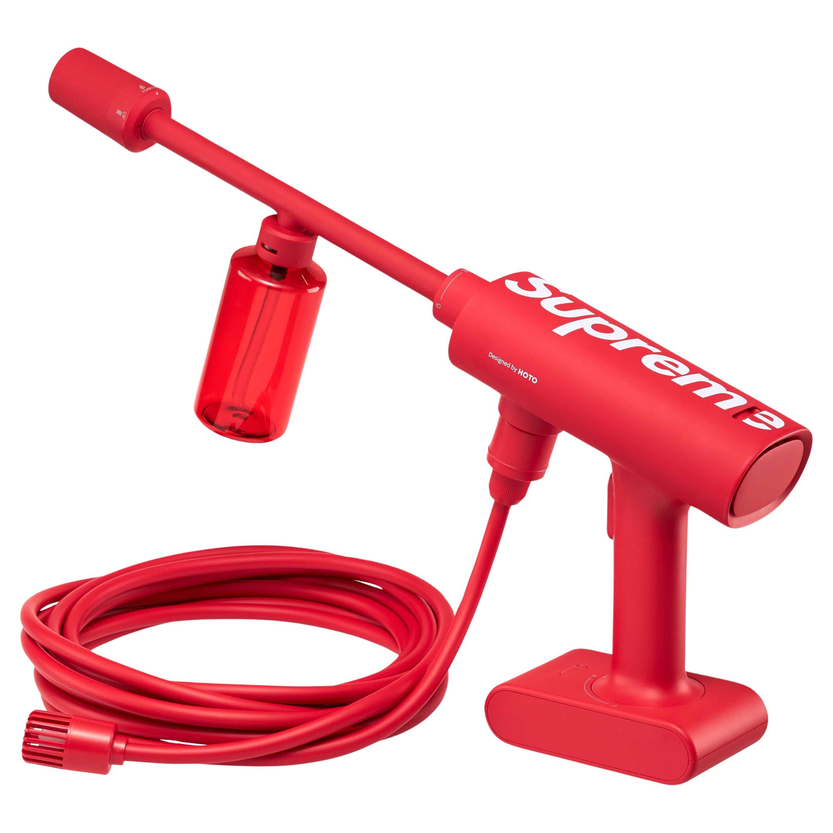 Supreme x Hoto Spring 2024 20 Volt Powerwasher Pro in Red, Limited Edition For Sale