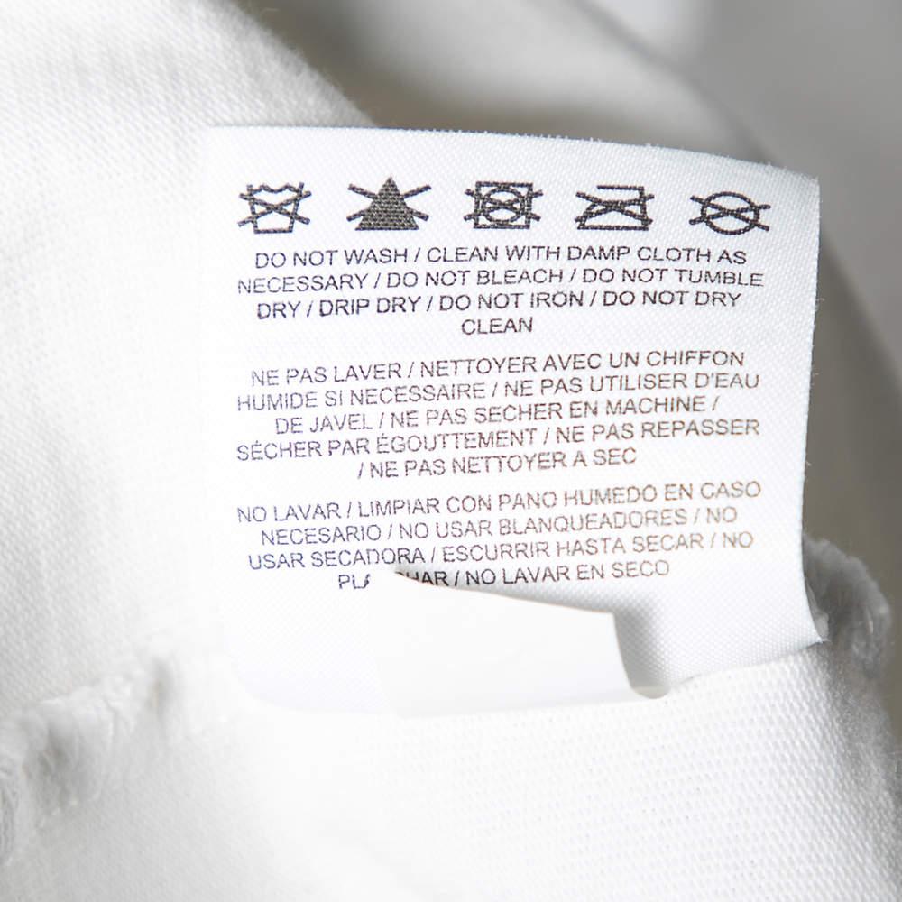 Supreme X Jordan White Logo Printed Cotton T-Shirt L 1