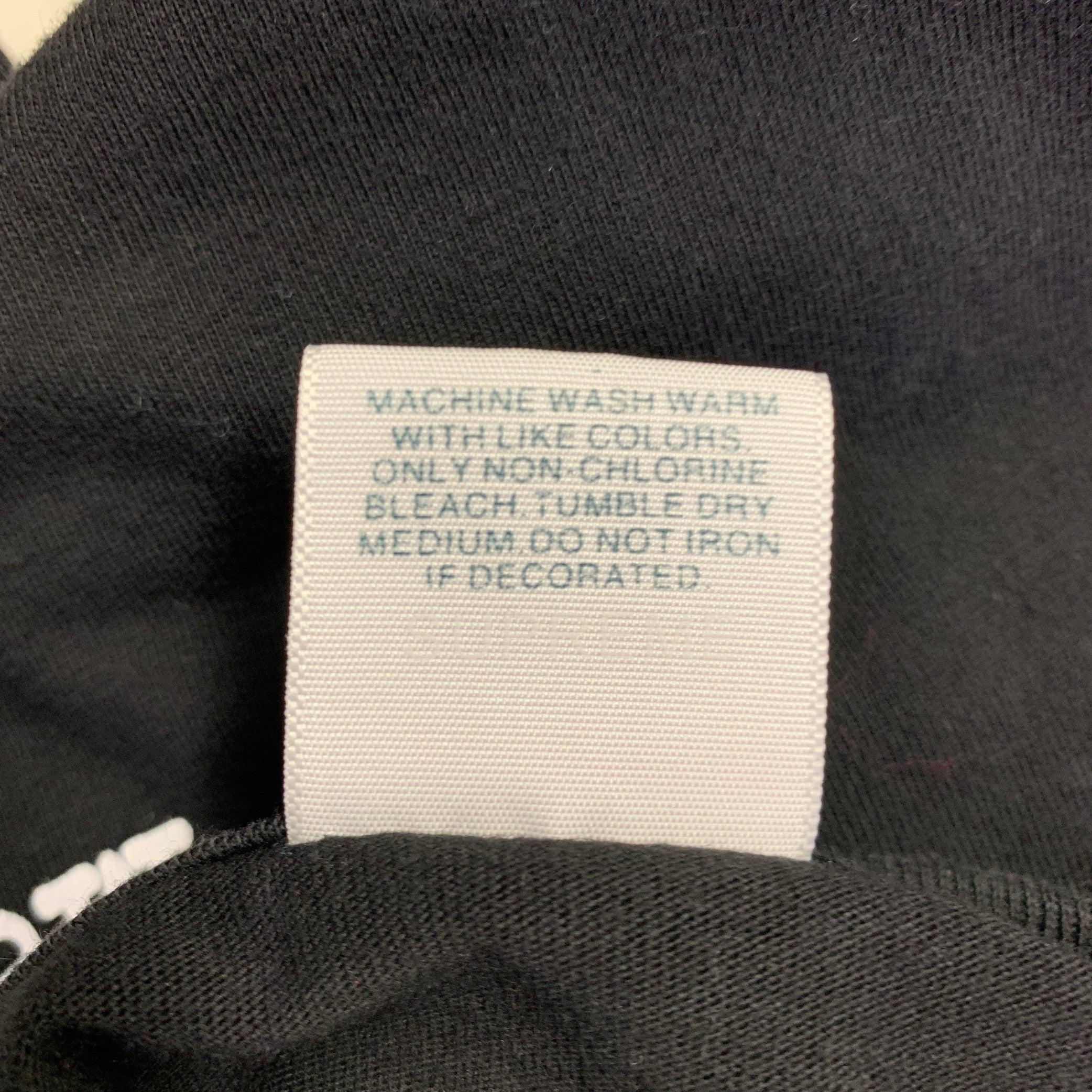 SUPREME x MALCOLM McLAREN Size L Black White Cotton Keith Haring T-Shirt 3