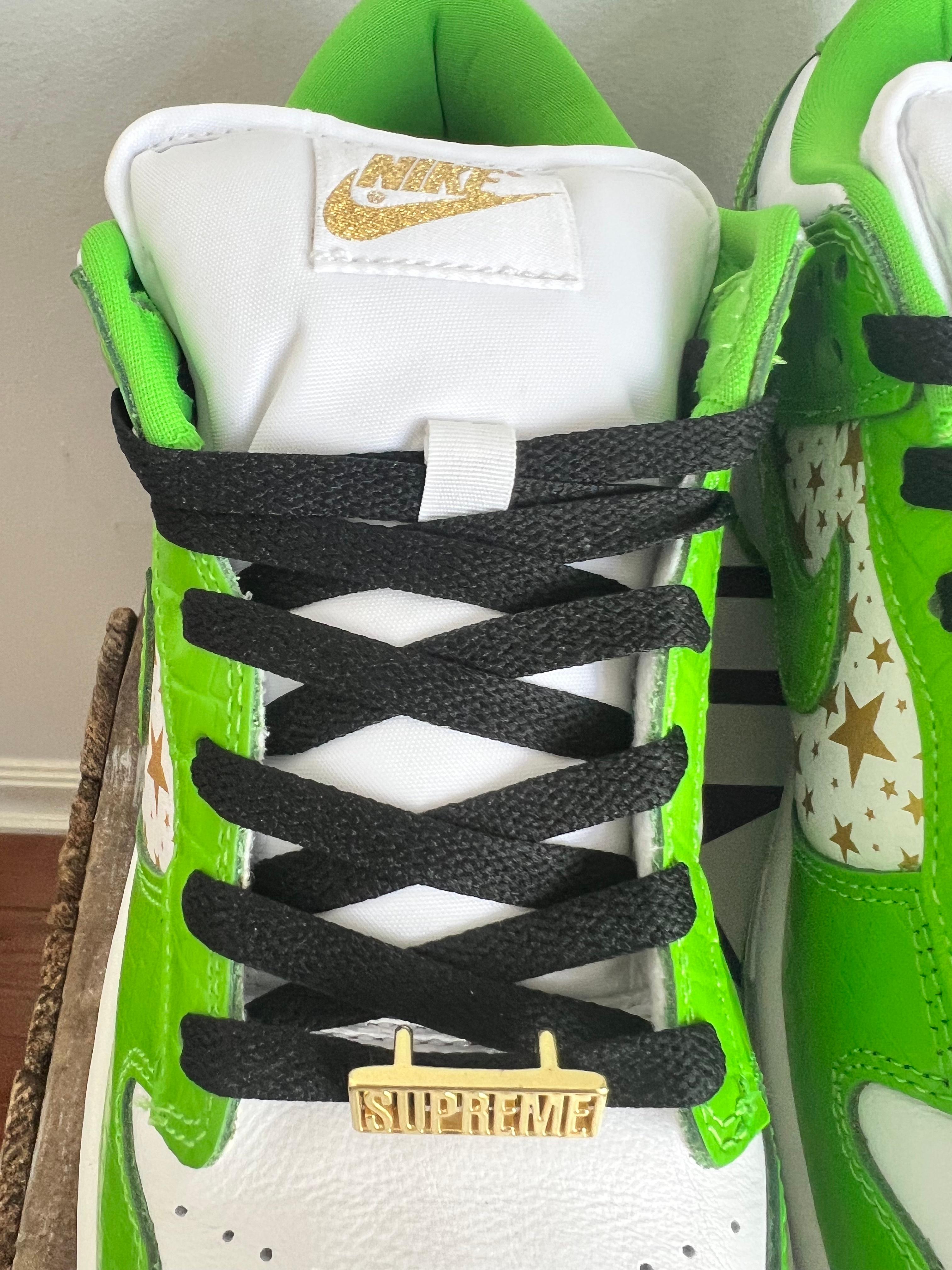 Supreme x Nike SB Vert Étoile/Hype Taille US9,5 en vente 1