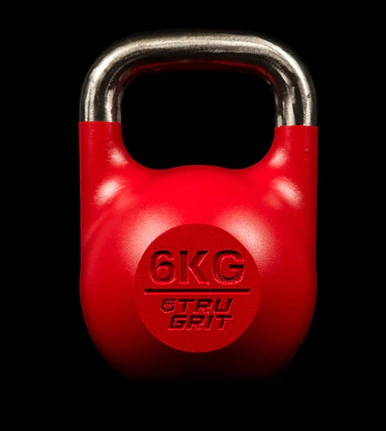 Supreme x Tru Grit Red Kettlebell Six KG Weight, New in Box, Fall
