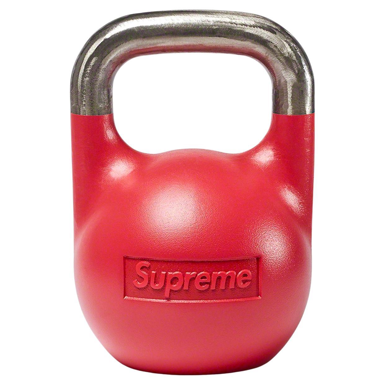 Supreme x Tru Grit Red Kettlebell Six KG Weight, New in Box, Fall 2022 For Sale